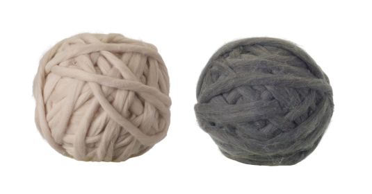 Yarn Ball Ornament or Bowl Filler (Set of 4)