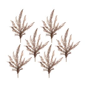 Icy Winter Fern Spray (Set of 6)