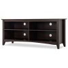 Contemporary TV Stand for up to 60-inch TV in Espresso Finish