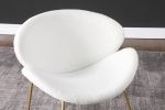 {2 Chair/ 1 Carton} Modern Lounge Chair, Teddy Velvet Cover, For Bedroom Vanity Chair for Home/Office/Dining (6 Colors)