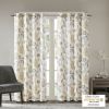 Jacquard Printed Room Darkening Curtain Panel