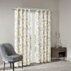 Jacquard Printed Room Darkening Curtain Panel